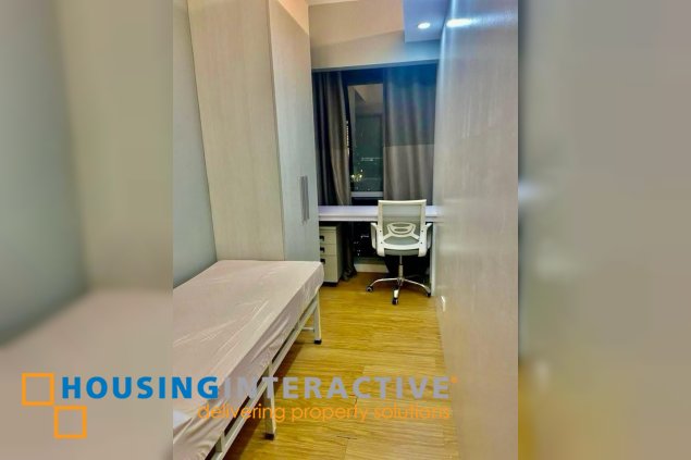 fully furnished studio unit for lease in acqua private residences