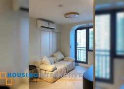 fully furnished 1br unit with parking for sale in acqua private residences