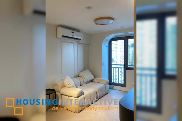 fully furnished 1br unit with parking for sale in acqua private residences