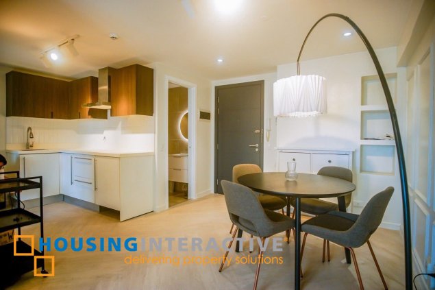 fully furnished 1br unit with parking for sale in acqua private residences