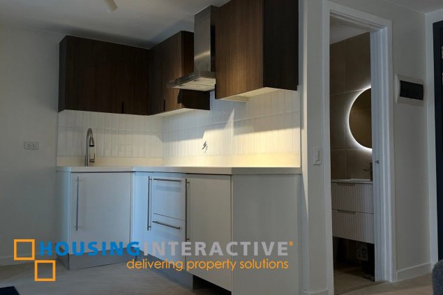 fully furnished 1br unit with parking for sale in acqua private residences