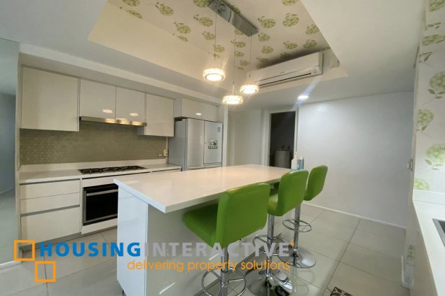 fully furnished 4br unit with parking for sale in arya residences