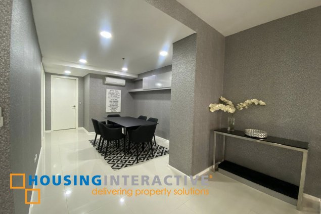 fully furnished 4br unit with parking for sale in arya residences