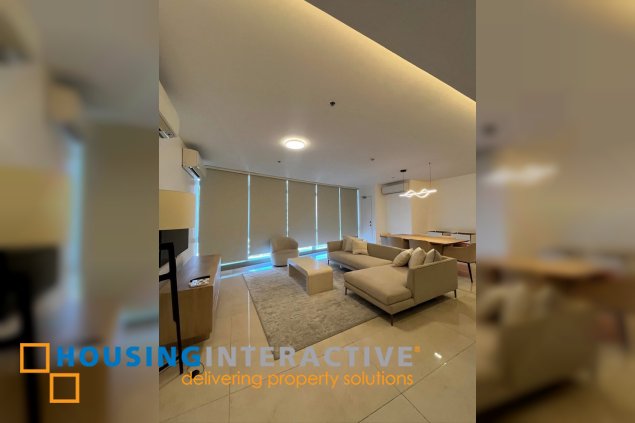 fully furnished 3br unit with balcony and parking for sale in east gallery place