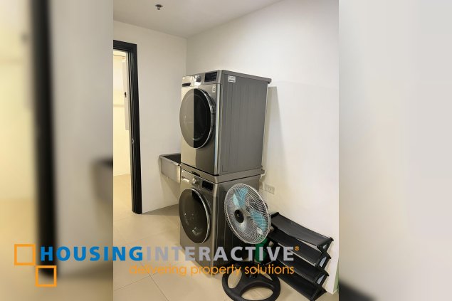 fully furnished 3br unit with balcony and parking for sale in east gallery place