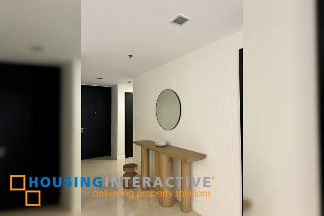 fully furnished 3br unit with balcony and parking for sale in east gallery place