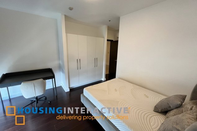 fully furnished 3br unit with balcony and parking for sale in east gallery place