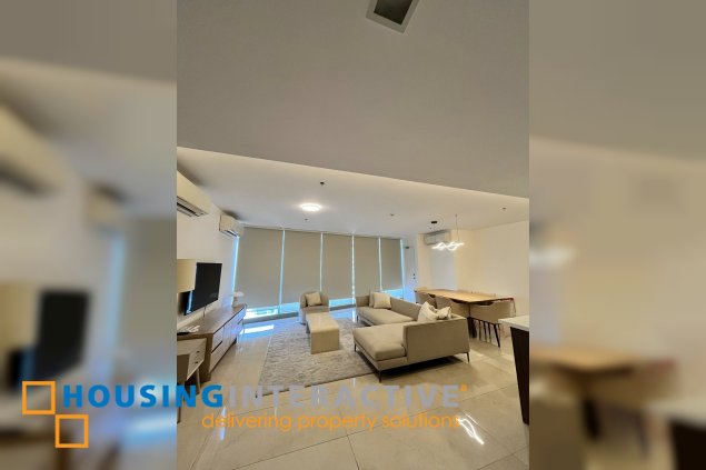 fully furnished 3br unit with balcony and parking for sale in east gallery place