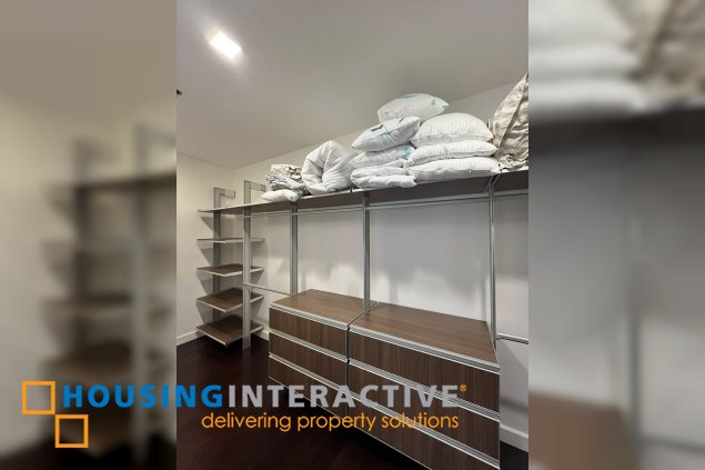 fully furnished 3br unit with balcony and parking for sale in east gallery place