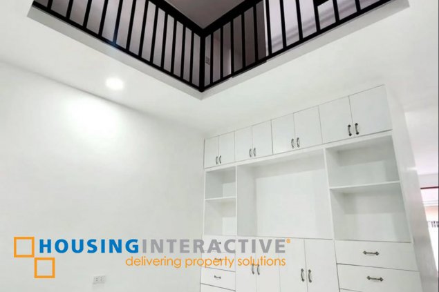brandnew bi-level apartment for sale in town and country executive, antipolo