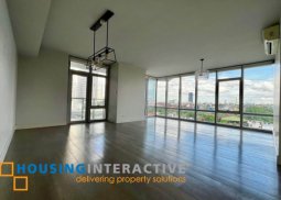 low rise, river view 3-bedroom unit in rockwell