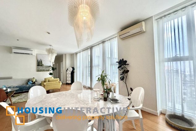 fully furnished 3br unit with parking for sale in grand midori