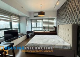 fully furnished studio unit for lease in edades tower