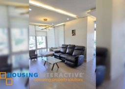 fully furnished 2br unit with balcony and parking for lease in proscenium residences
