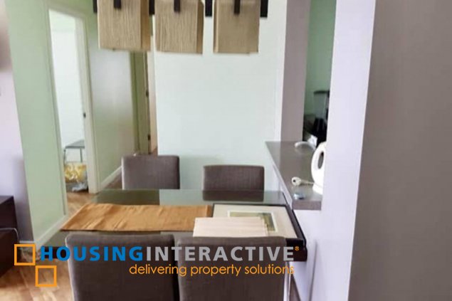 fully furnished 2br unit for lease in joya lofts and towers