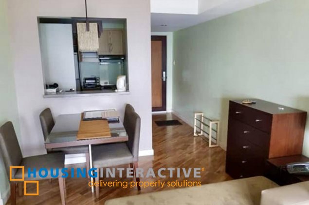 fully furnished 2br unit for lease in joya lofts and towers