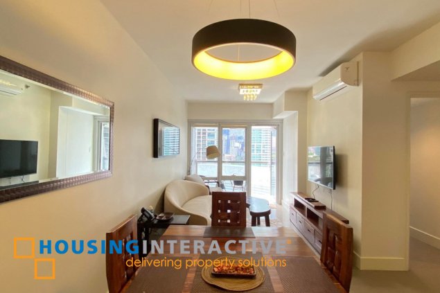 fully furnished 2br unit with parking for lease in proscenium residences