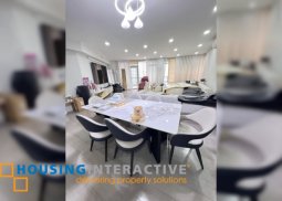 fully furnished 3br unit with parking for sale in proscenium at rockwell