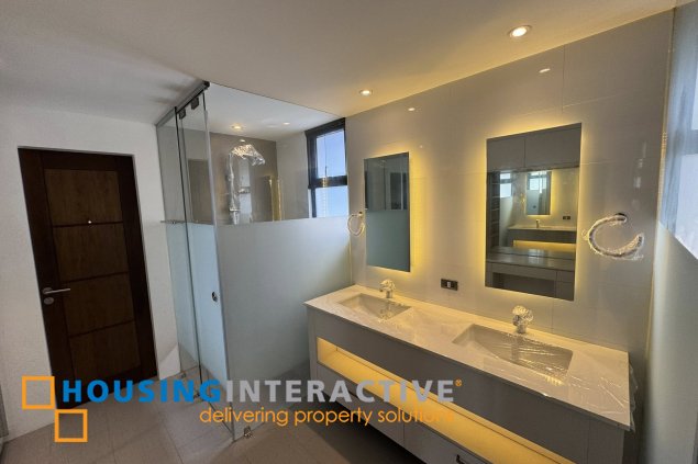 semi-furnished 5br house for lease in mckinley hill village