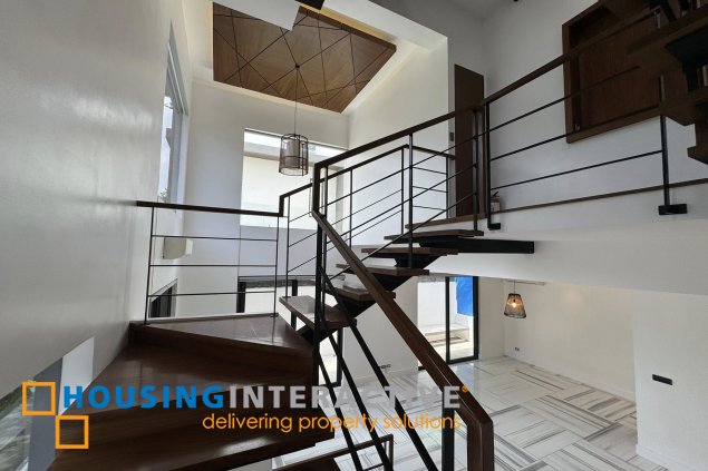 semi-furnished 5br house for lease in mckinley hill village