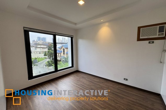 semi-furnished 5br house for lease in mckinley hill village