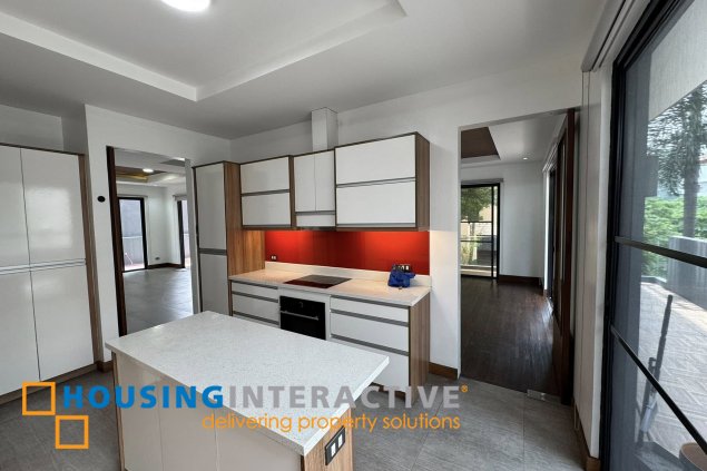 5br house for lease in mckinley hill village