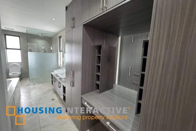 5br house for lease in mckinley hill village