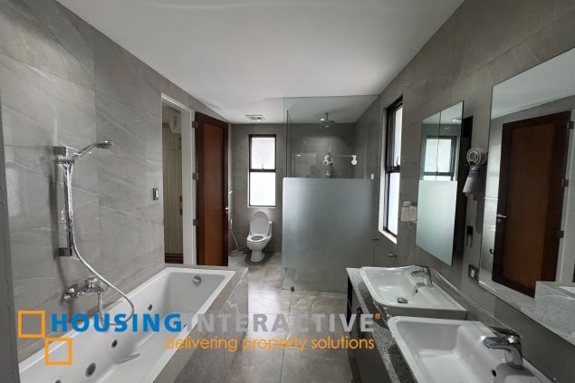 5br house for lease in mckinley hill village