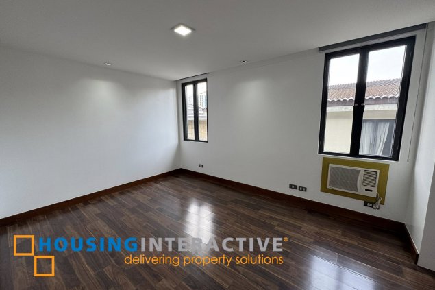 5br house for lease in mckinley hill village