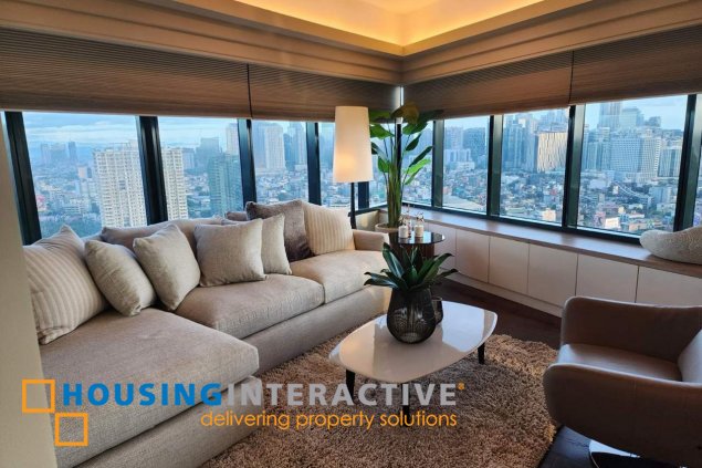 one rockwell furnished 2br condo unit for lease