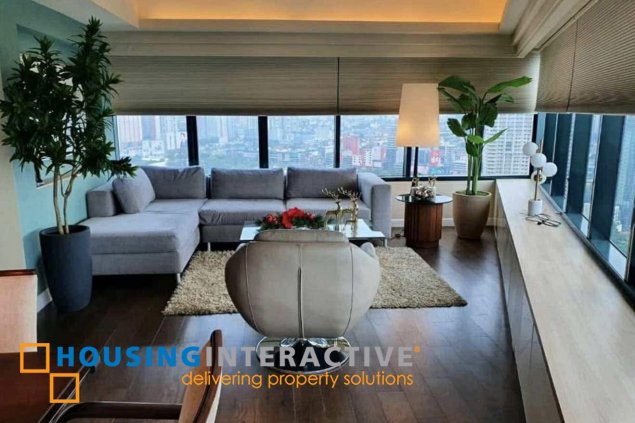 one rockwell furnished 2br condo unit for lease