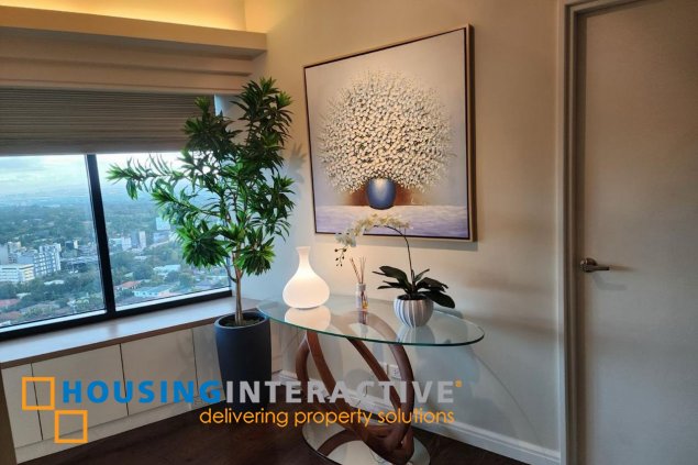 one rockwell furnished 2br condo unit for lease