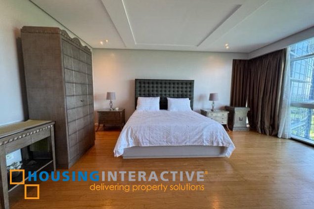 fully furnished 3br unit with parking for lease in pacific towers