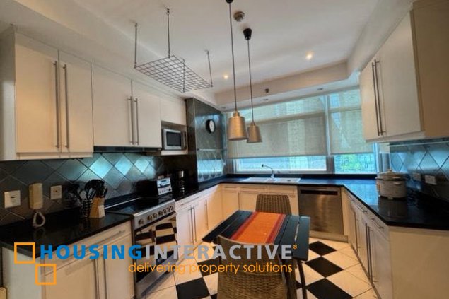 fully furnished 3br unit with parking for lease in pacific towers