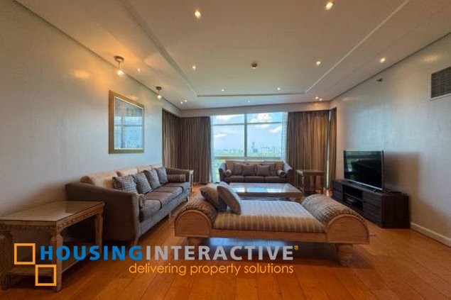 fully furnished 3br unit with parking for lease in pacific towers