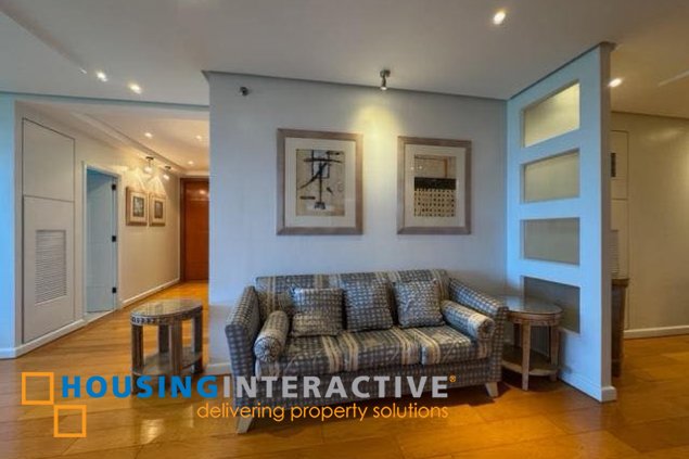 fully furnished 3br unit with parking for lease in pacific towers