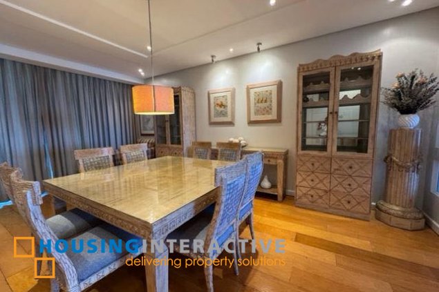 fully furnished 3br unit with parking for lease in pacific towers