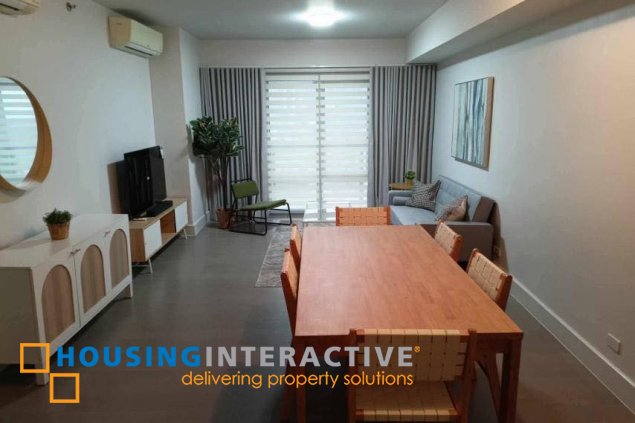 fully furnished 2br unit with parking for lease in the proscenium residences