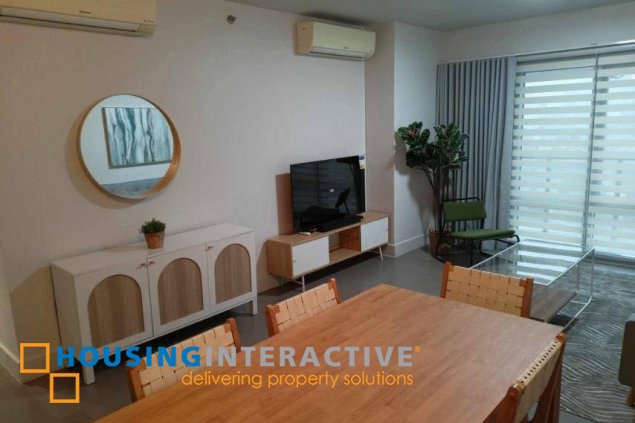 fully furnished 2br unit with parking for lease in the proscenium residences