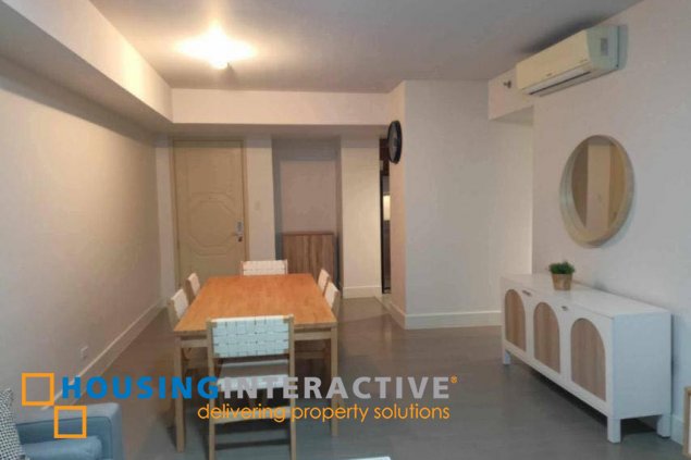 fully furnished 2br unit with parking for lease in the proscenium residences
