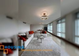 furnished 3br unit with parkings for lease in two roxas triangle