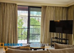 studio unit with balcony and parking for rent in makati