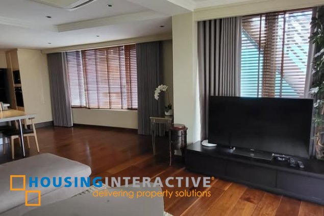 1br penthouse unit with parking for lease in poblacion, makati