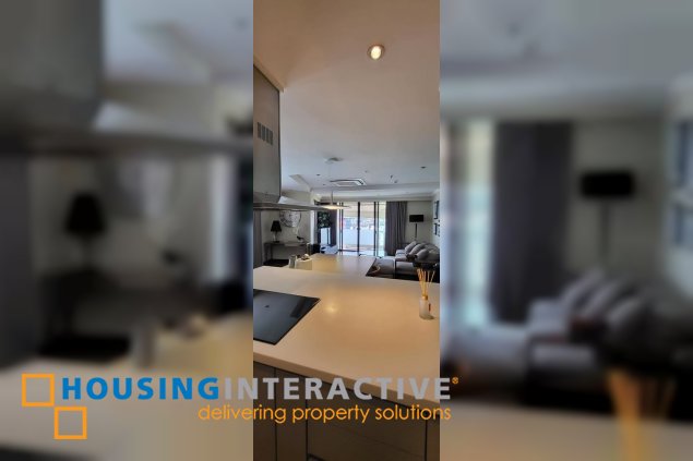 1br penthouse unit with parking for lease in poblacion, makati