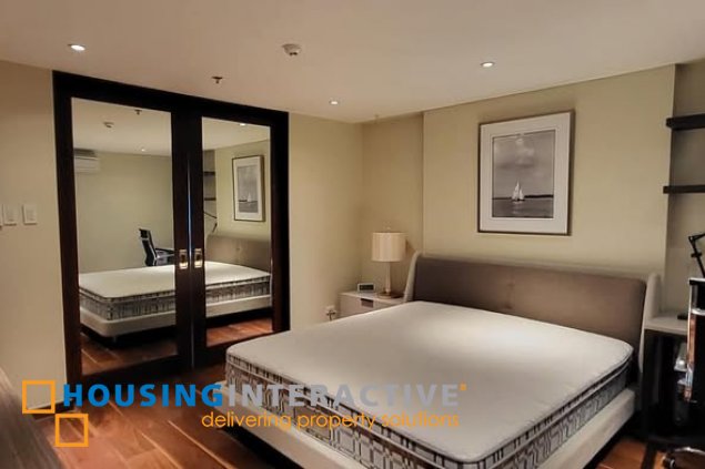 1br penthouse unit with parking for lease in poblacion, makati