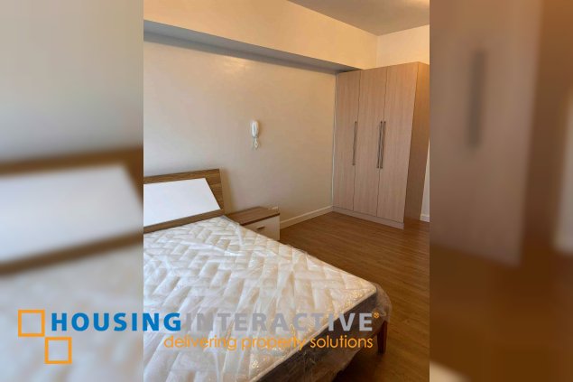 furnished studio unit for lease in high park vertis north