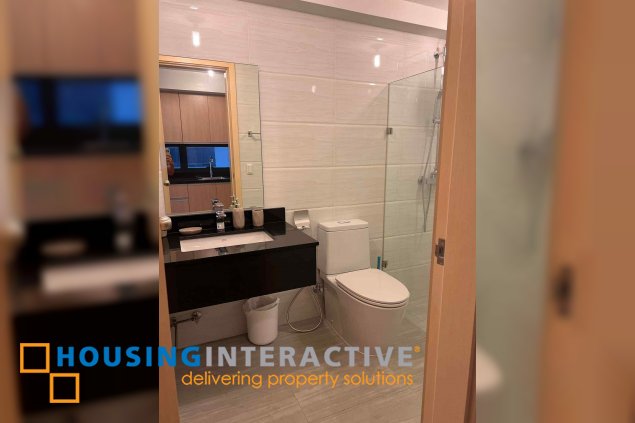 furnished studio unit for lease in high park vertis north