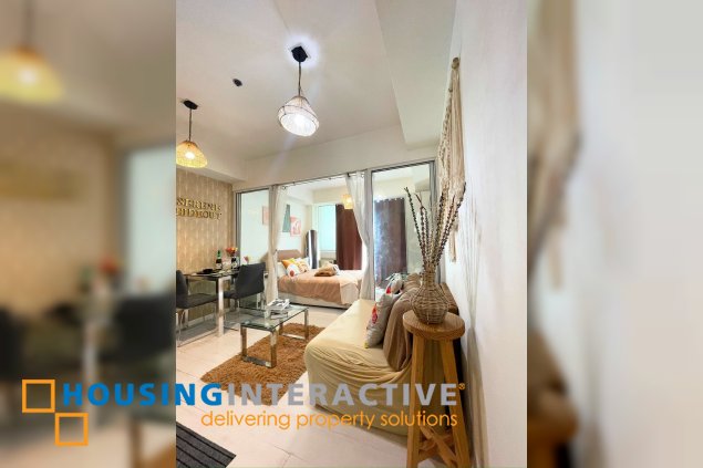 furnished 1br unit for lease in azure urban resort residences