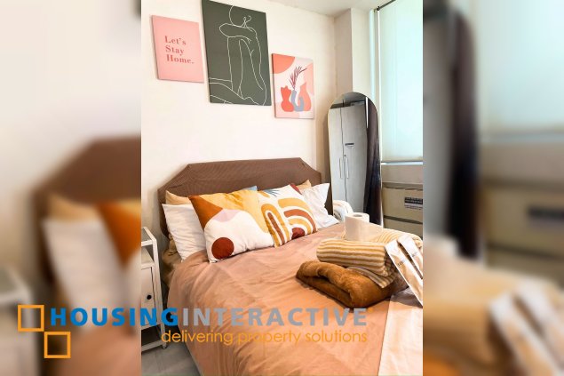 furnished 1br unit for lease in azure urban resort residences