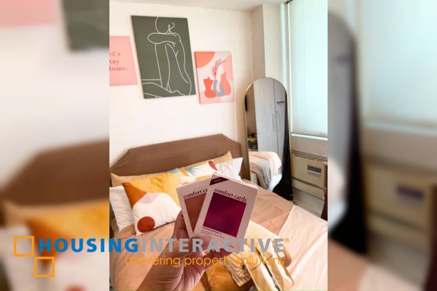 furnished 1br unit for lease in azure urban resort residences